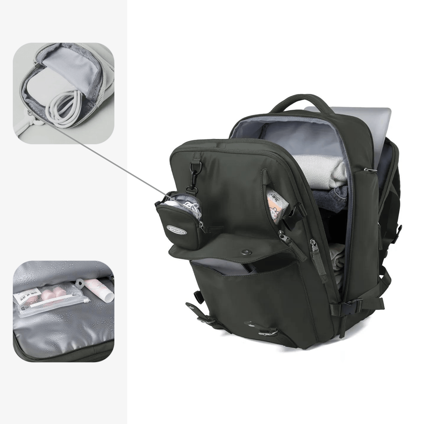 Simrishamn - Sac à Dos Pratique et Moderne