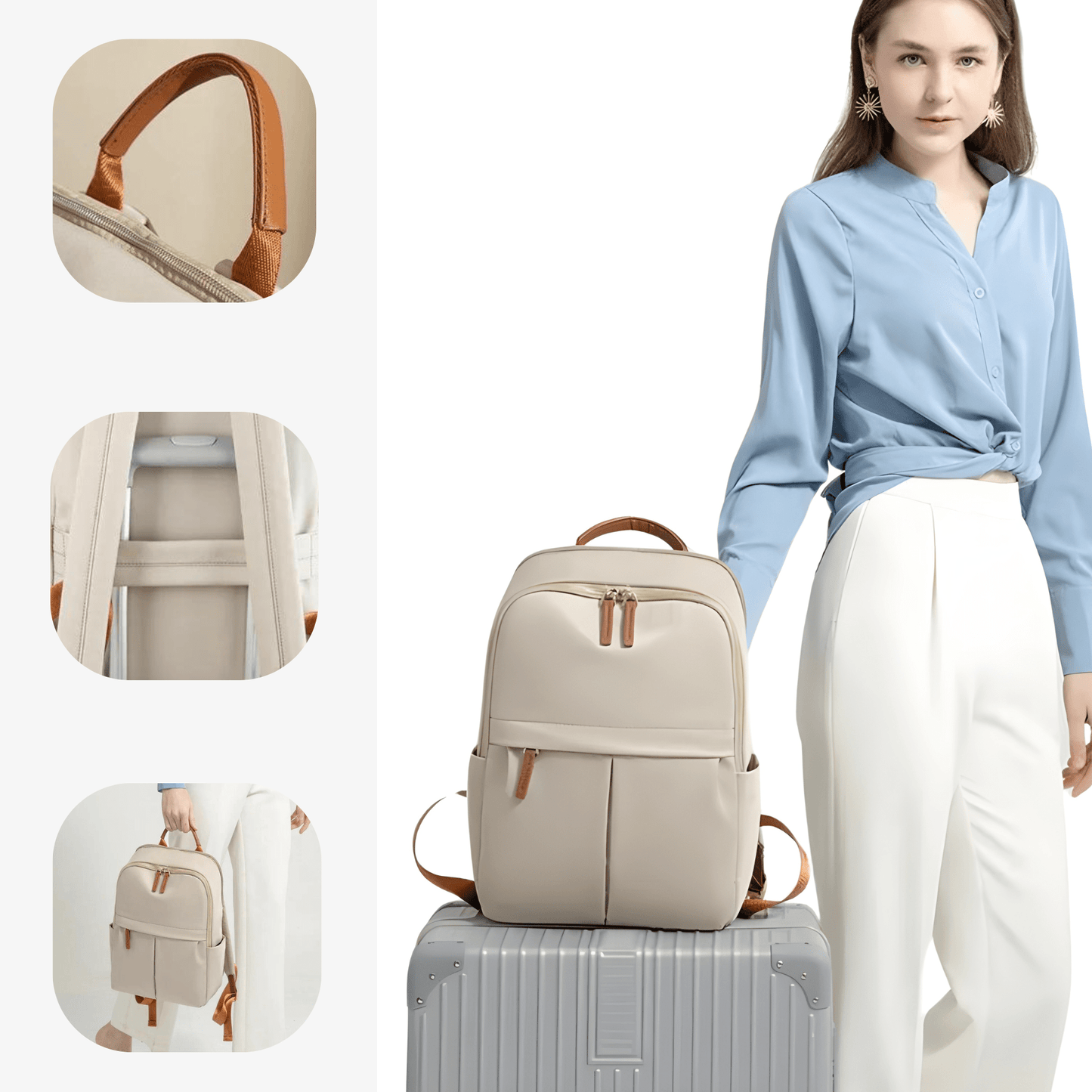 Florence - Sac à Dos Elegant et Distingué