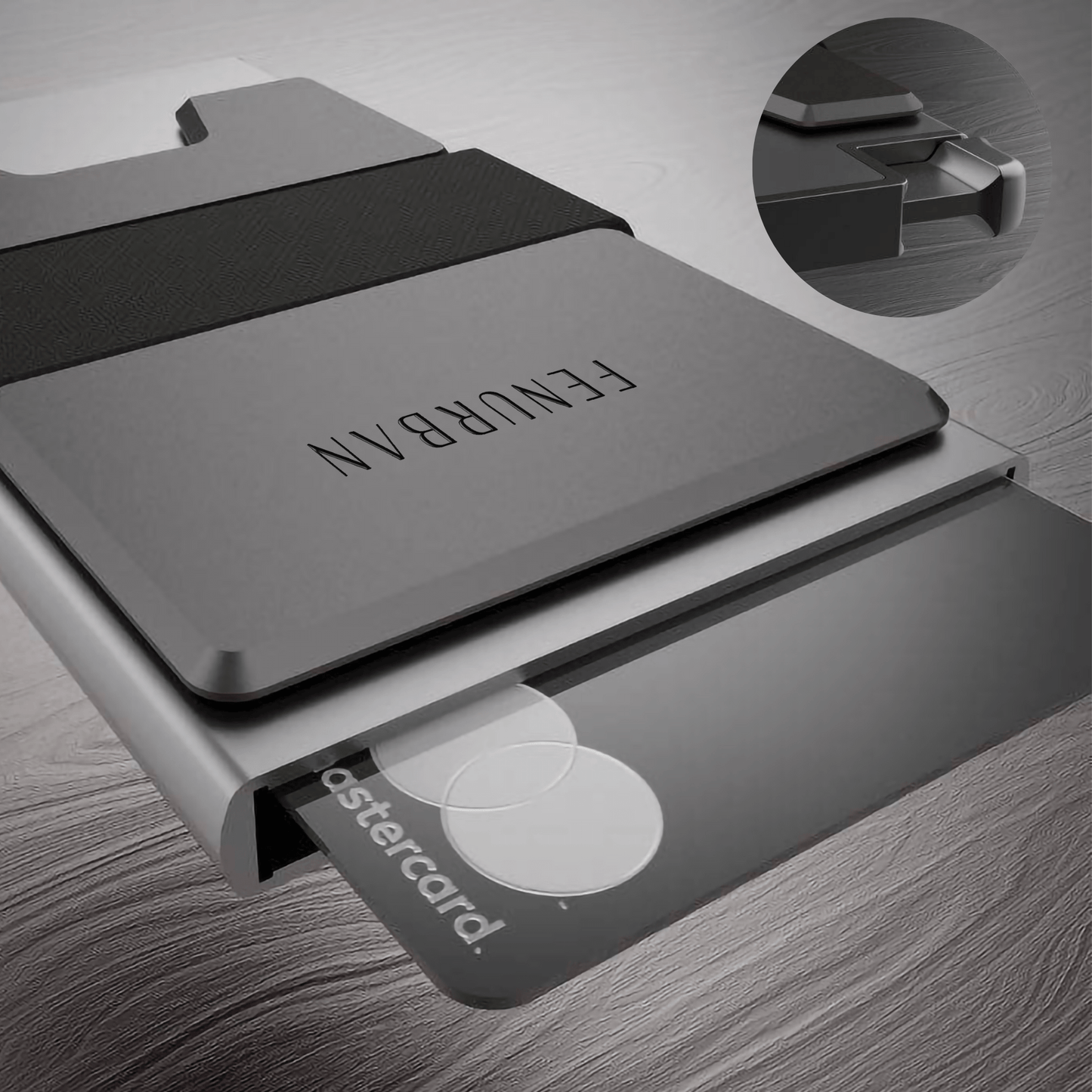 Carter - Porte-cartes Intelligent et Sécurisé avec Blocage RFID