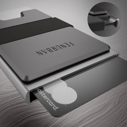 Carter - Porte-cartes Intelligent et Sécurisé avec Blocage RFID