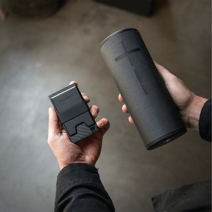 Carbon - Porte-cartes Intelligent et Sécurisé avec Blocage RFID