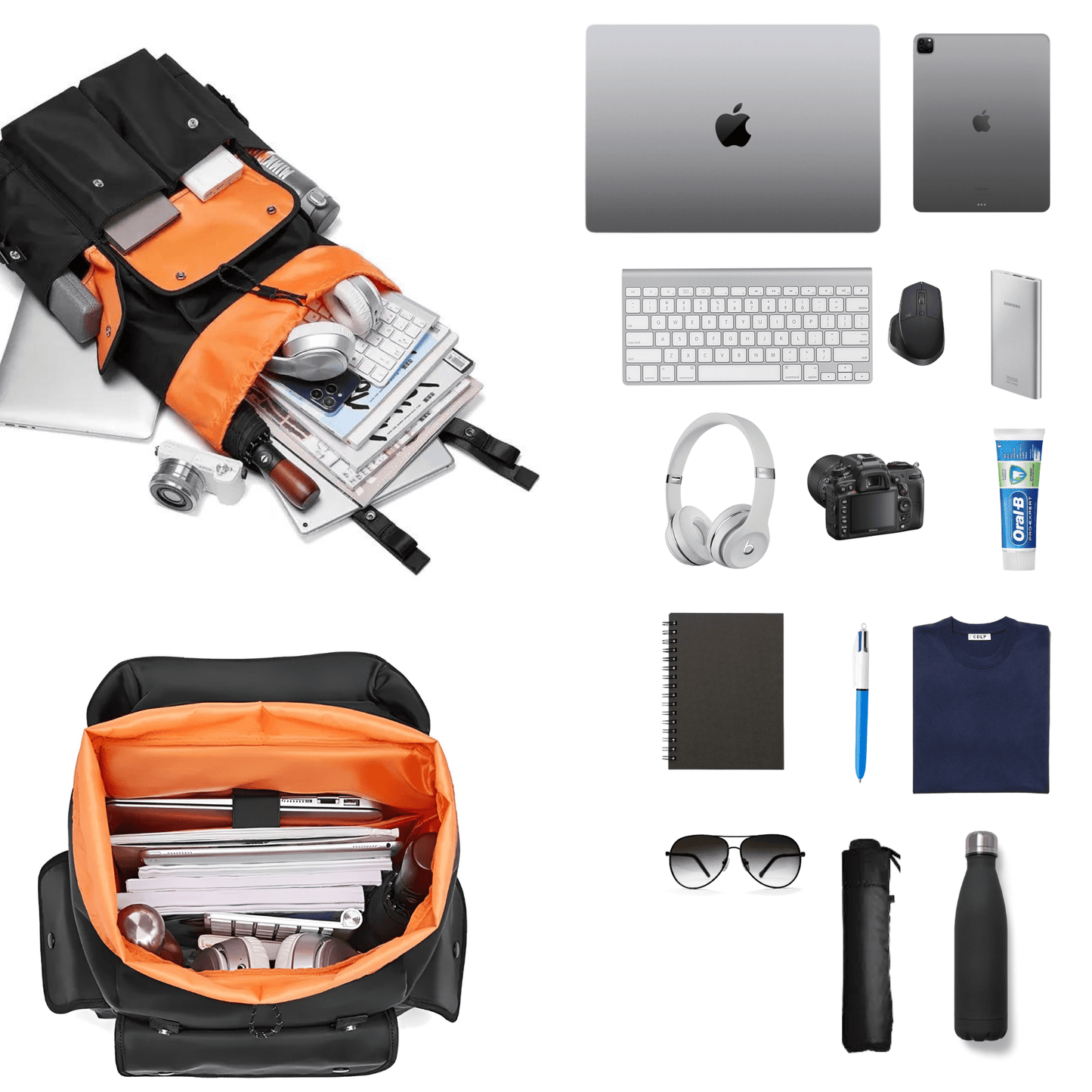 Santorini - Sac à Dos Pratique et Urbain