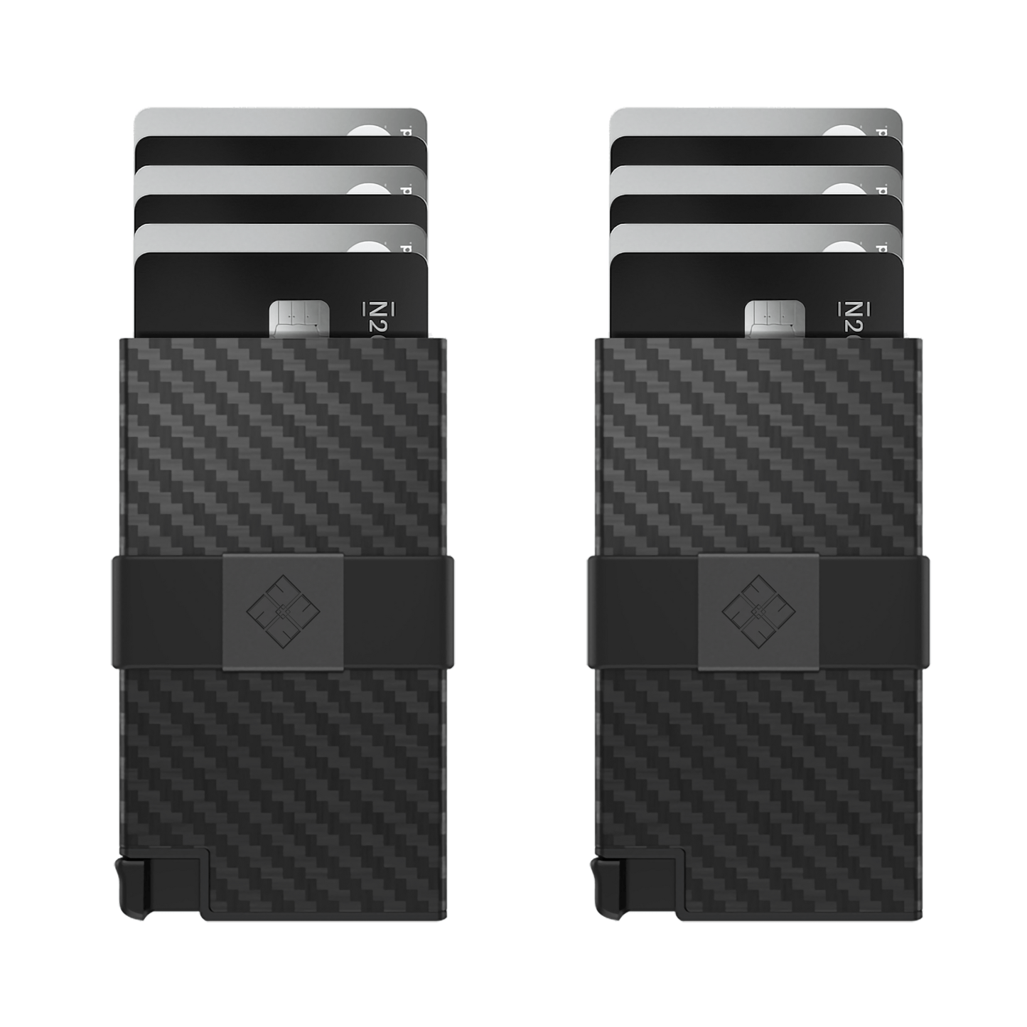 Carbon - Porte-cartes Intelligent et Sécurisé avec Blocage RFID